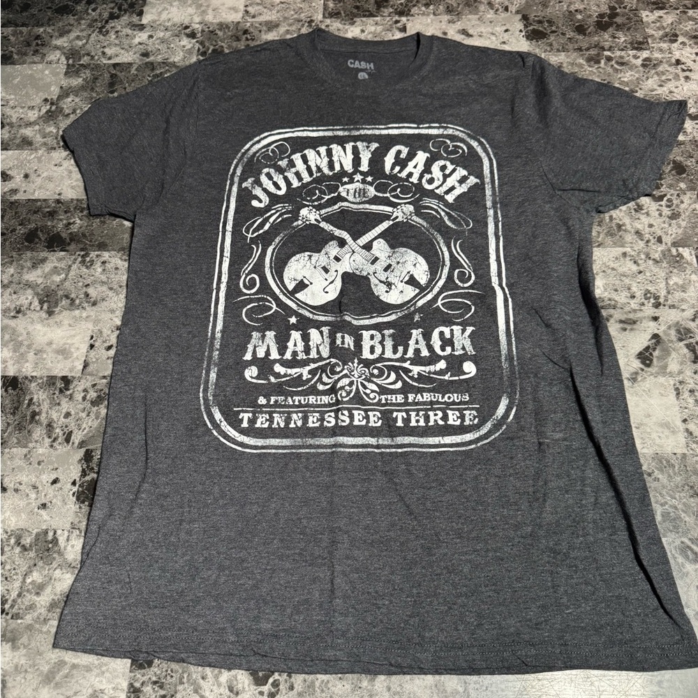 LG Charcoal Music Graphic Tee